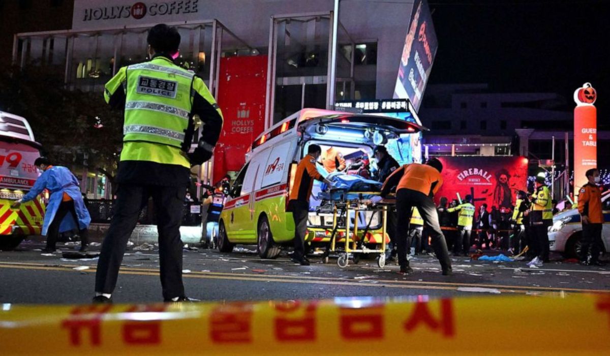 Scenes of Horror in Seoul After Halloween Stampede